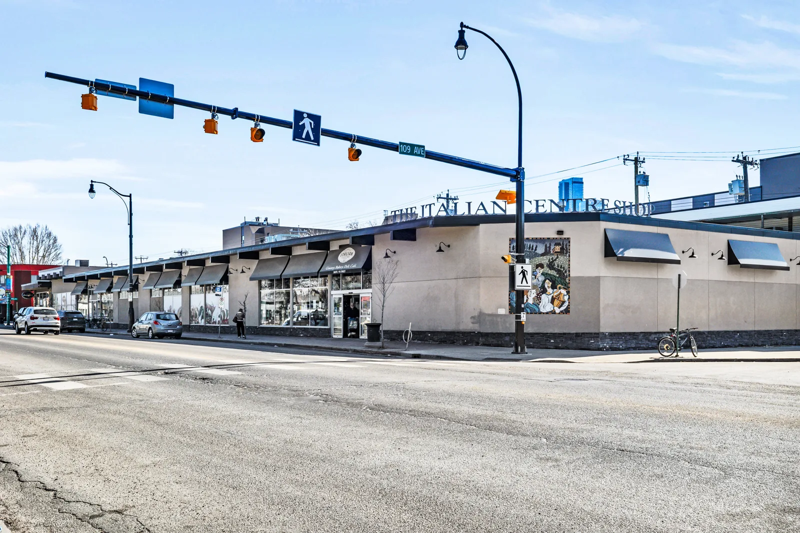 Italian Centre Shop in Edmonton's Little Italy district near Church Street